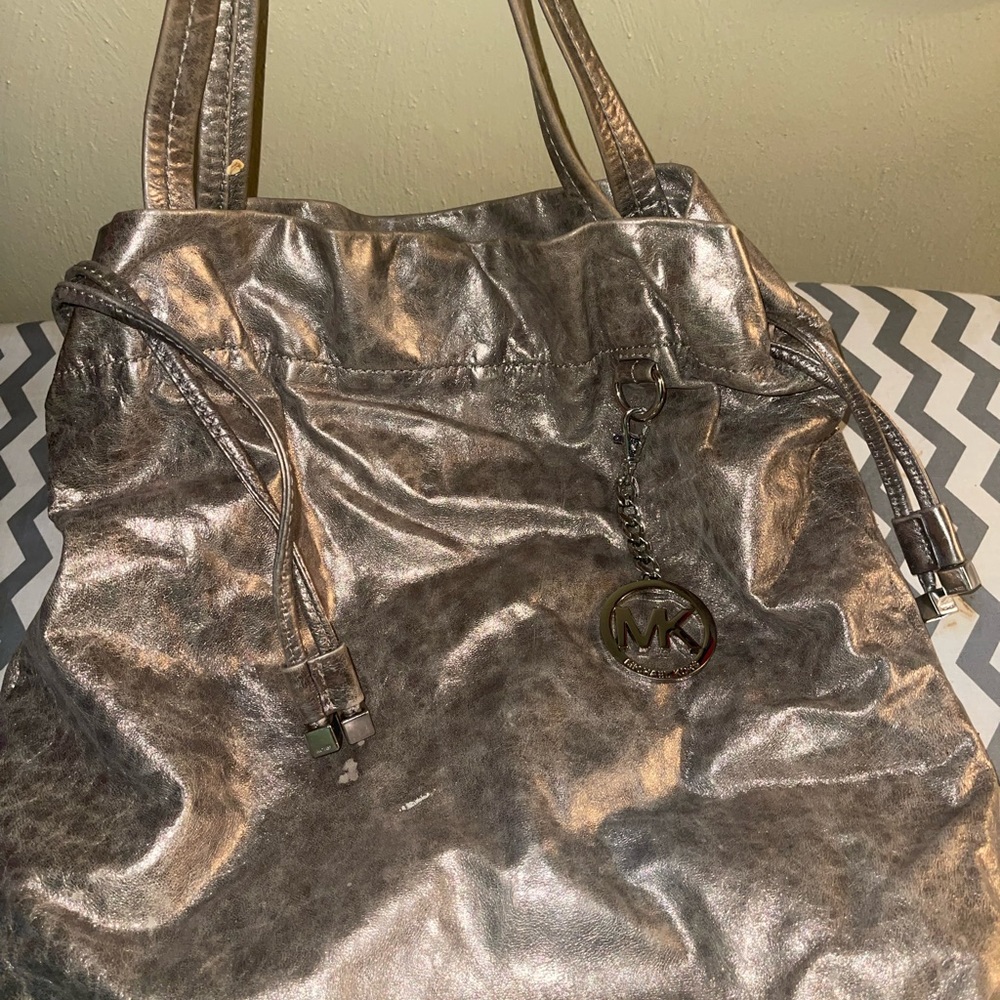 Silver/Chrome Michael Kors Bag